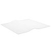 vidaXL Bordsskydd matt 70x70 cm 1,6 mm PVC