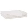 vidaXL Viktad Filt Vit 155 x 220 cm 7 kg 100% Bomull 205T