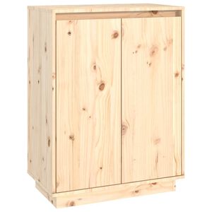 vidaXL Skosk&aring;p 60x35x80 cm massiv furu