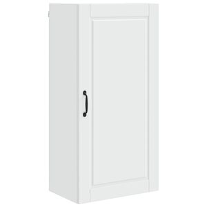 vidaXL V&auml;ggsk&aring;p PORTO Vit 50 x 31 x 100 cm Konstruerat tr&auml;