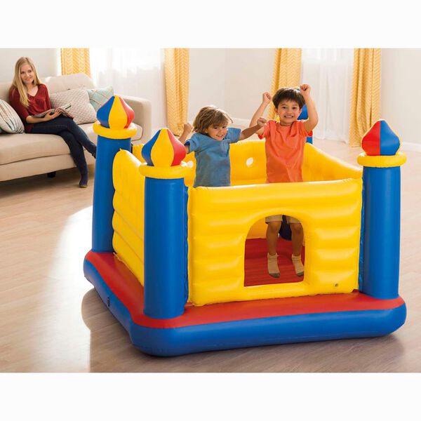 Intex Kids Uppblåsbar hoppborg Jump-O-Lene slott PVC