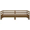 vidaXL Dagbädd honungsbrun massiv furu 2x(90x200) cm