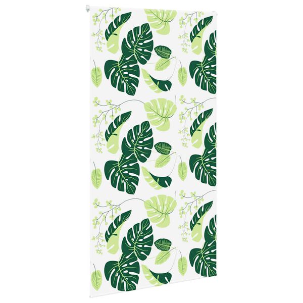 vidaXL Rullgardin f&ouml;r dusch 130x240 cm tyg bredd 126 cm