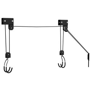 vidaXL Cykellyft med takf&auml;ste 57 kg