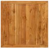 vidaXL Barbord massiv återvunnen teak 60x60x107 cm