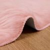 vidaXL Fusk Skinnmatta Tafalla Rosa &Oslash; 200 cm Polyester