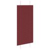 vidaXL Plisserad persienn Bordeaux r&ouml;d 65x100cm tyg bredd 64,4cm