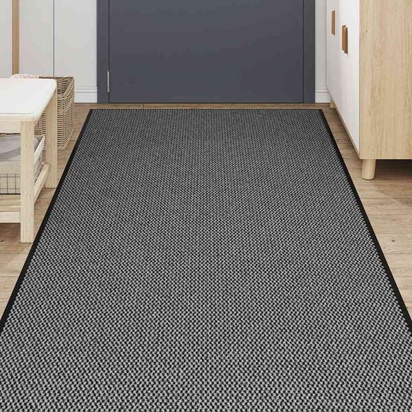 vidaXL Dörrmatta antracit 115x500 cm