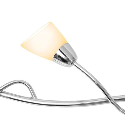vidaXL Taklampa med 6 LED-glödlampor G9 240 W