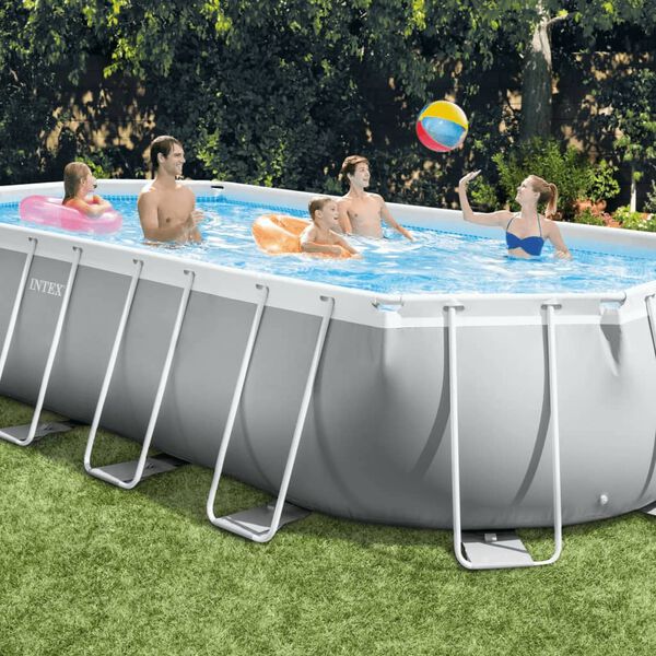 Intex Pool med tillbehör Prism Frame oval 610x305x122 cm 26798GN