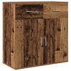 vidaXL Sideboard med l&aring;da Gammalt tr&auml; 78 x 38 x 80 cm Konstruerat tr&auml;