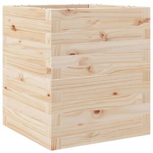 vidaXL Odlingsl&aring;da 40x40x46 cm massivt furutr&auml;