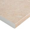 vidaXL B&auml;nkskiva beige med marmorm&ouml;nster 40x60x2,8 cm sp&aring;nskiva