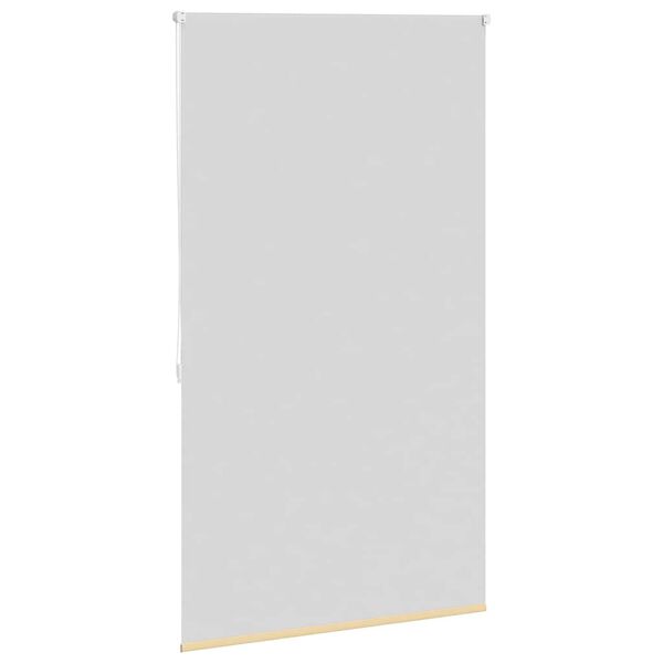 vidaXL Rullgardin m&ouml;rkl&auml;ggning 124,4x175 cm Tygbredd 120 cm beige