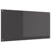 vidaXL K&ouml;ksskydd M&ouml;rkgr&aring; 120 x 60 cm h&auml;rdat glas