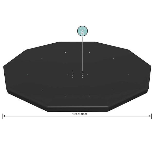 Bestway Pool&ouml;verdrag Flowclear 305 cm