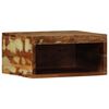 vidaXL Väggmonterad TV-bänk 40x30x19 cm massivt återvunnet trä