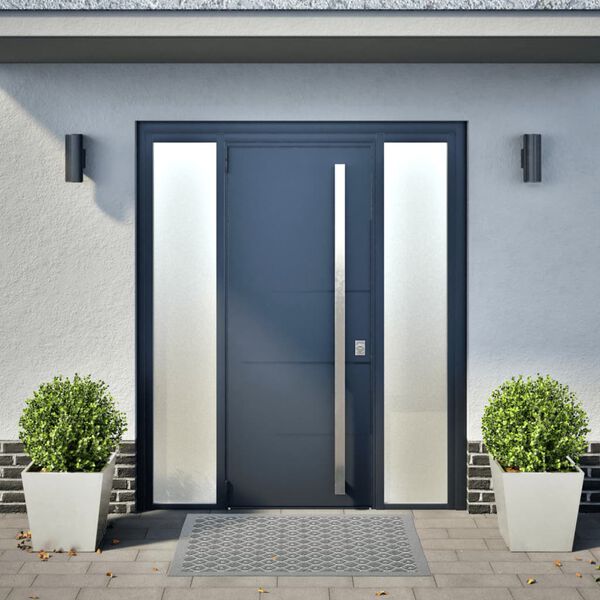 vidaXL Tr&auml;dg&aring;rdskrukor 2 st 40x40x40 cm rostfritt st&aring;l