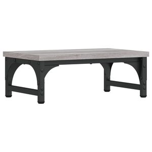 vidaXL Sk&auml;rmst&auml;ll gr&aring; sonoma 37x23x14 cm konstruerat tr&auml;