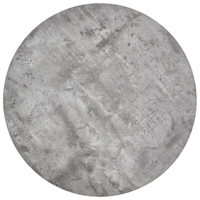 vidaXL Matbord betong och silver 90x73,5 cm MDF