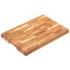 vidaXL Sk&auml;rbr&auml;da 50x35x4 cm massivt akaciatr&auml;