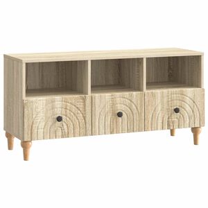 vidaXL TV-sk&aring;p Sonoma-ek 102 x 34,5 x 50 cm Konstruerat tr&auml;