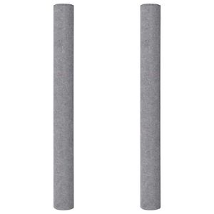 vidaXL Halkfria m&aring;lardukar 2 st 5 m 220 g/m&sup2; gr&aring;