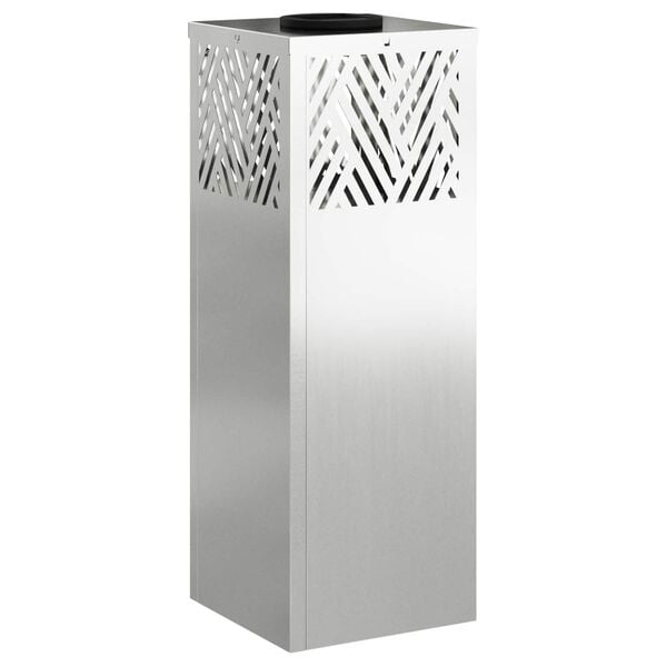 vidaXL Solar LED Stig Ljus 2 pcs Galvaniserad Galvaniserad