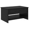 vidaXL Kaffeebord Svart Ek 80 x 50,5 x 41,5 cm Konstruerat tr&auml;