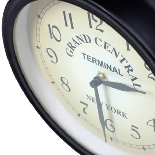 vidaXL V&auml;ggklocka 2 sidor 20 cm