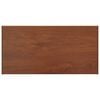 vidaXL F&ouml;nsterbr&auml;da Brun tr&auml; 60 x 40 x 4,5 cm PVC
