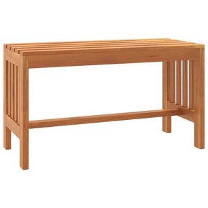 vidaXL Tr&auml;dg&aring;rdsb&auml;nk 80 cm massivt eukalyptustr&auml;