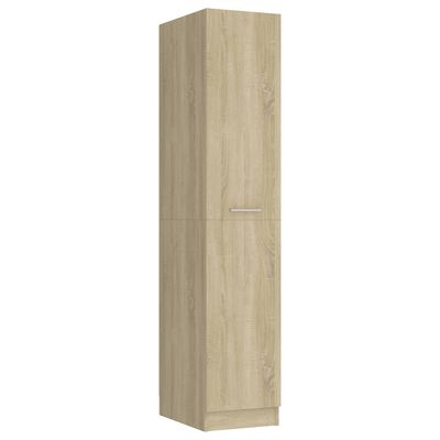 vidaXL Apoteksskåp sonoma-ek 30x42,5x150 cm konstruerat trä