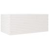 vidaXL Odlingsl&aring;da vit 110x60x45,5 cm massiv furu