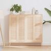 vidaXL Skåpsdörrar lamelldesign 4 st 99x29,5 cm massivt trä furu