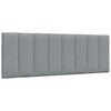 vidaXL Headboard Cushion "Hanko" Light Grey 140 cm Fabric