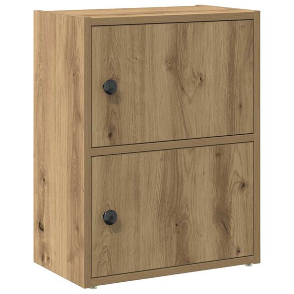 vidaXL Bokhylla artisan ek 40x24x52 cm konstruerat tr&auml;