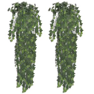 vidaXL Konstgjord murgr&ouml;na 2 st gr&ouml;n 90 cm