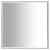 vidaXL Spegel silver 40x40 cm