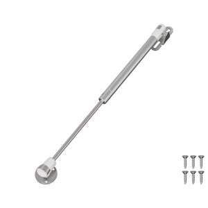 vidaXL Hydraulisk Gasfj&auml;der 12 st Silver 280 x 17 x 16 mm PP och J&auml;rn