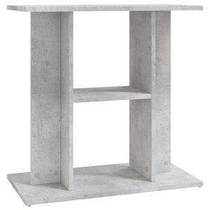 vidaXL Akvariestativ betong gr&aring; 60x30x60 cm konstruerat tr&auml;