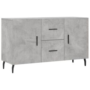 vidaXL Sk&auml;nk betonggr&aring; 100x36x60 cm konstruerat tr&auml;