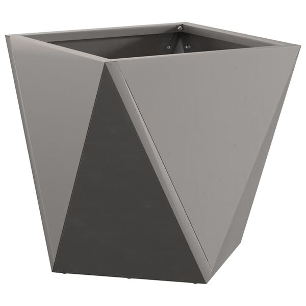 vidaXL Planteringsk&auml;rl Rostig 30 x 30 x 30 cm V&auml;derbest&auml;ndig st&aring;l