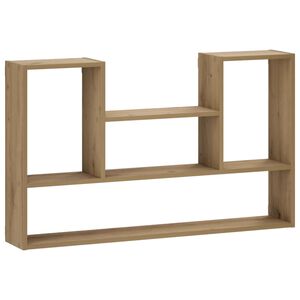 vidaXL V&auml;gghylla Artisan-ek 100 x 17 x 60 cm Konstruerat tr&auml;