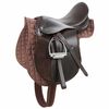 Kerbl Haflinger sadel brun l&auml;der 32198