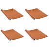 vidaXL D&ouml;rrfolie 4 st ljus ek 210x90 cm PVC