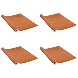 vidaXL D&ouml;rrfolie 4 st ljus ek 210x90 cm PVC