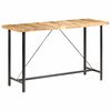 vidaXL Barbord 180x70x107 cm grovt mangotr&auml;