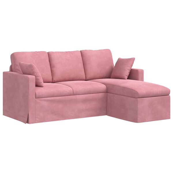 vidaXL Soffa Rosa