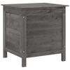 vidaXL Dynbox antracit 50x49x56,5 cm massivt grantr&auml;
